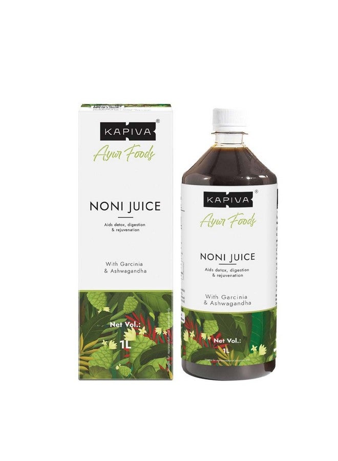Kapiva عصير نوني كابيفا (1 لتر) - غني بمضادات الأكسدة، يعزز الطاقة، يبني المناعة، مزيل سموم طبيعي - Image 1