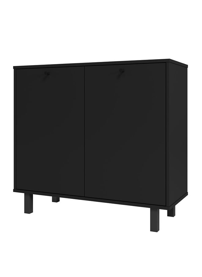 Home Box Cabinet - Mdp 15Mm Color Black 90 x 35.5 x 82.5 cm  - Image 3