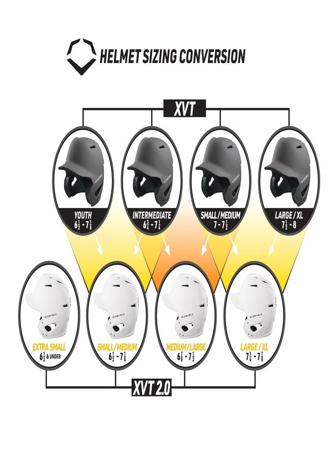 إيفو شيلد خوذة الضرب اللامعة EvoShield XVT™ 2.0 - أسود، مقاس صغير جدًا - Image 4