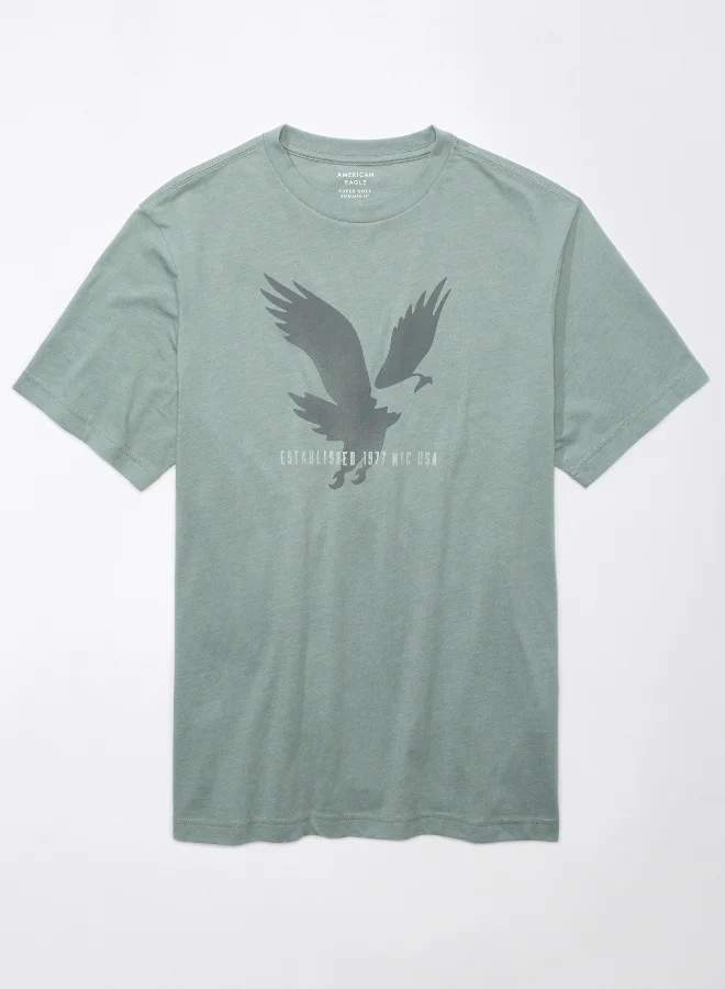 امريكان ايجل AE Logo Graphic T-Shirt