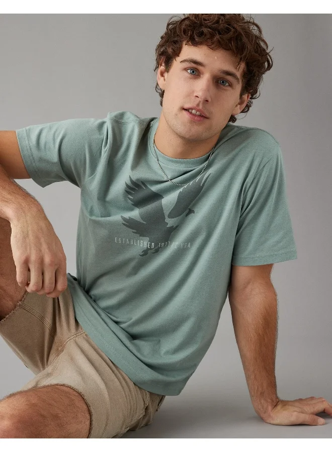 امريكان ايجل AE Logo Graphic T-Shirt