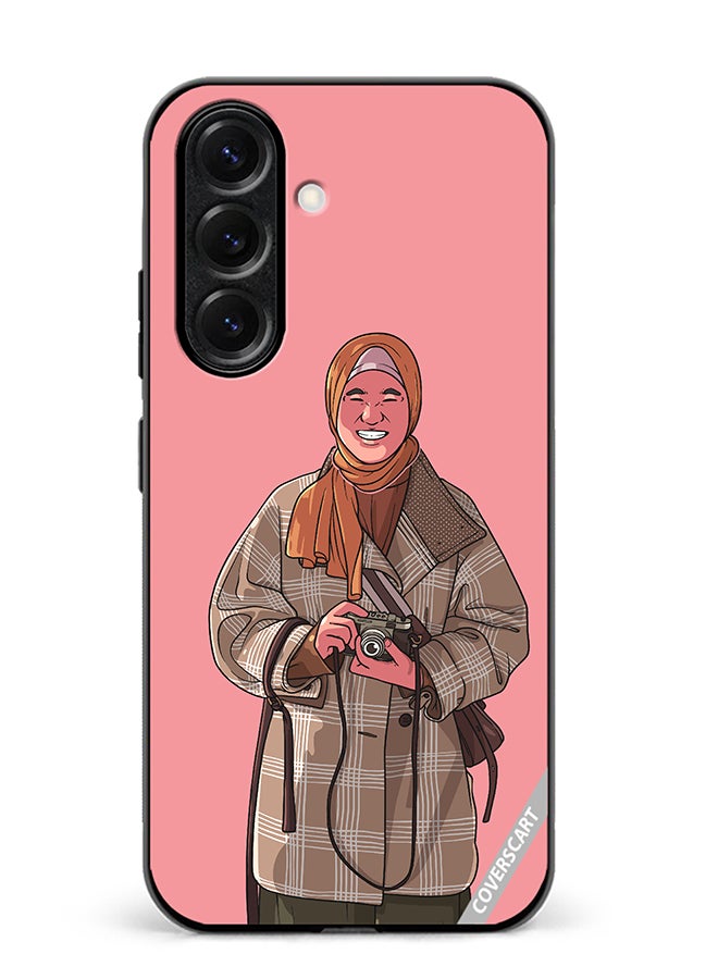 Protective Case Cover For Samsung Galaxy A56 Happy Photographer Design Multicolour