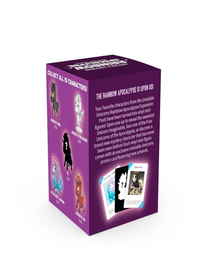 Unstable Games ألعاب غير مستقرة - سلسلة مجسمات يونيكورن غير مستقرة من الفينيل - صندوق غموض أعمى - نهاية العالم قوس قزح - Image 2