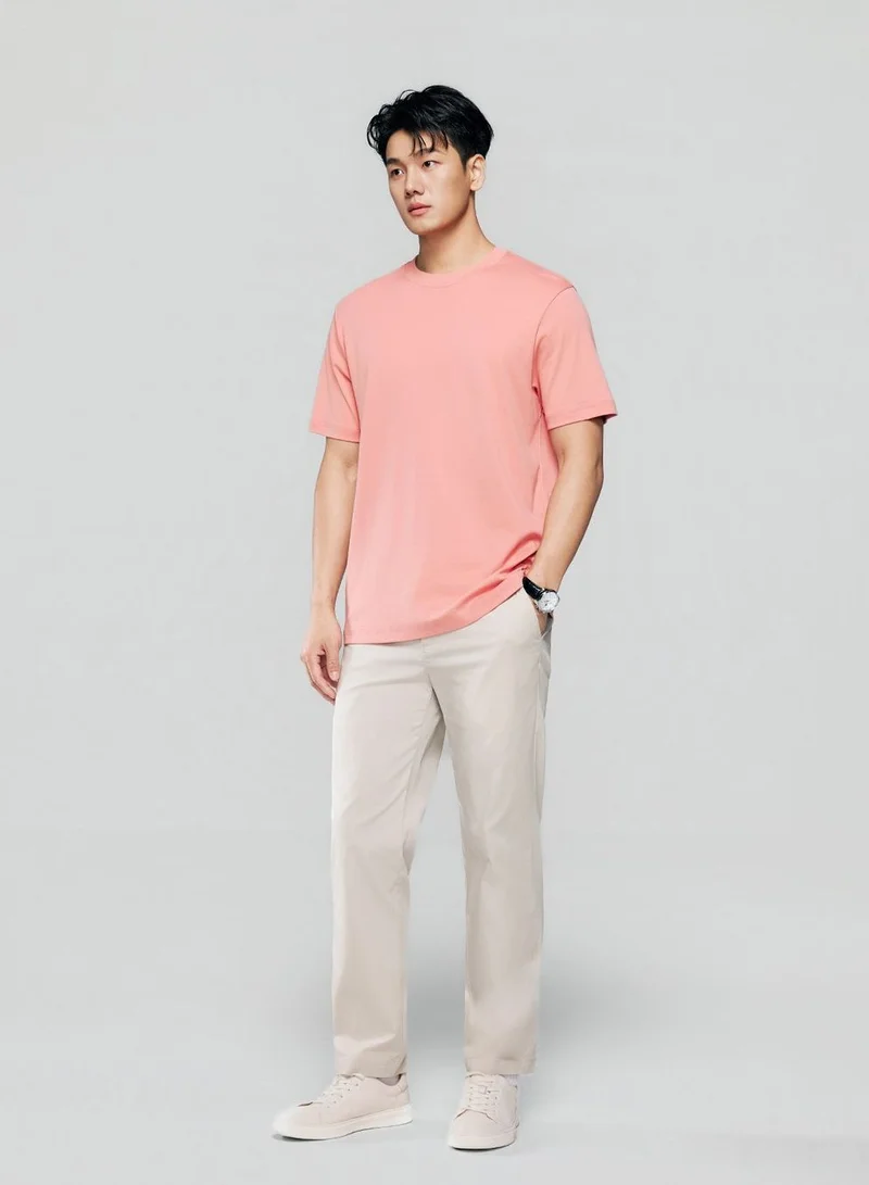 Giordano  Men Regular Luxe Touch Cotton Crew Tee for Men | Best Price UAE