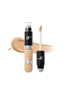 IT COSMETICS Bye Bye Dark Spots Concealer + Brightening Serum - 2% Niacinamide, Hyaluronic Acid & Caffeine - Medium Coverage, Natural Finish, All Skin Types - 23 Light Warm, 0.22 Fl. Oz  - Image 1