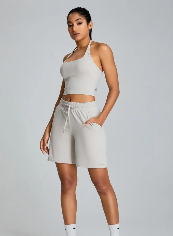 KAWN.YOGA Womens Athletic Tank Top with Square Neckline