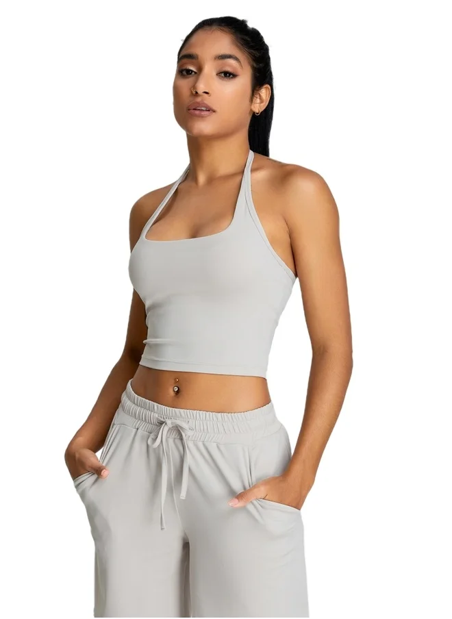 كون.يوغا Womens Athletic Tank Top with Square Neckline