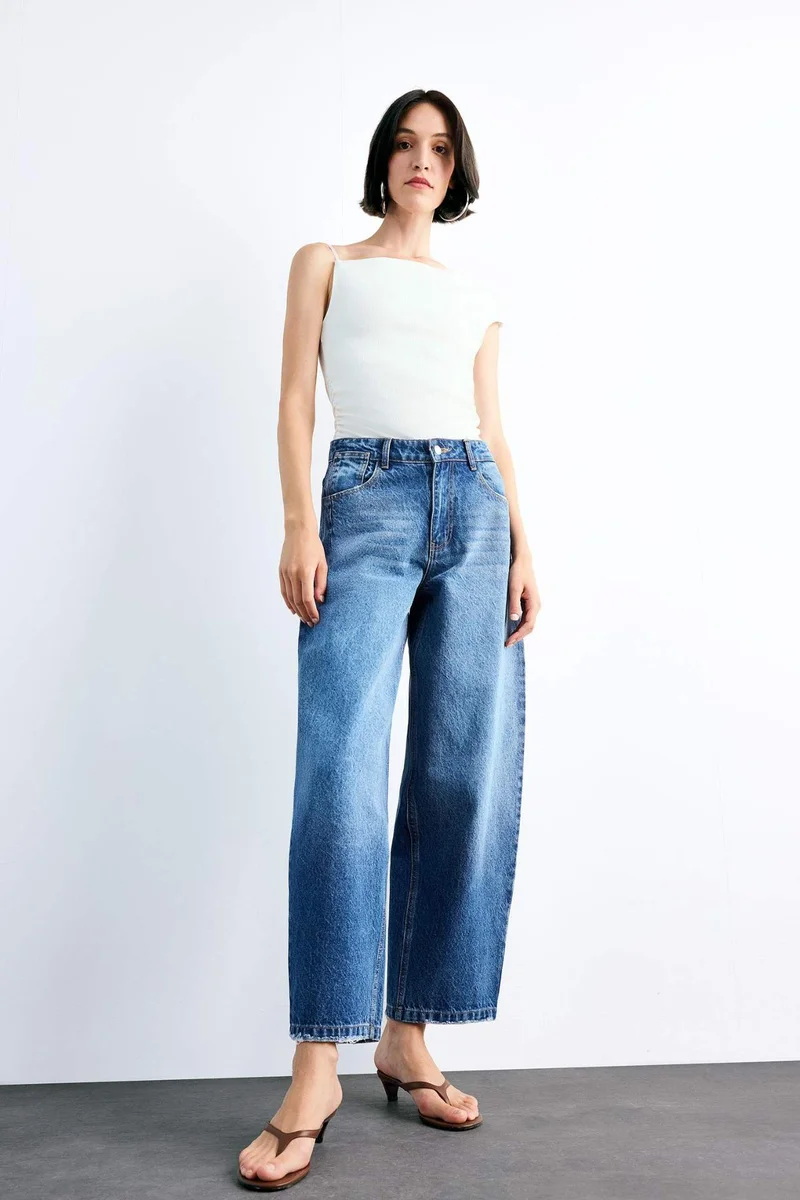 ديفاكتو Wide Baggy Fit Trousers