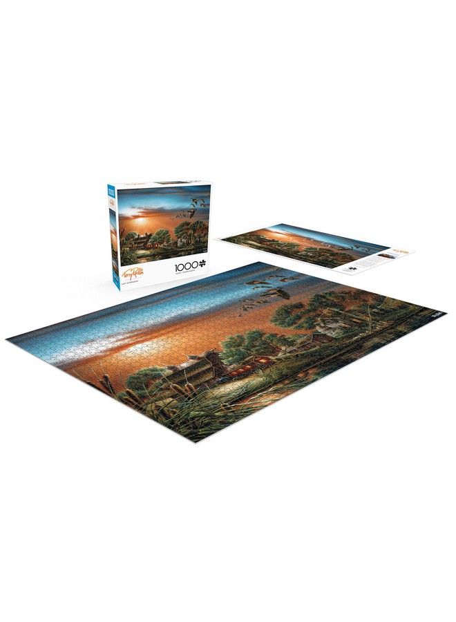 Buffalo Games Terry Redlin Lazy Afternoon 1000 Piece Jigsaw Puzzle - Image 5