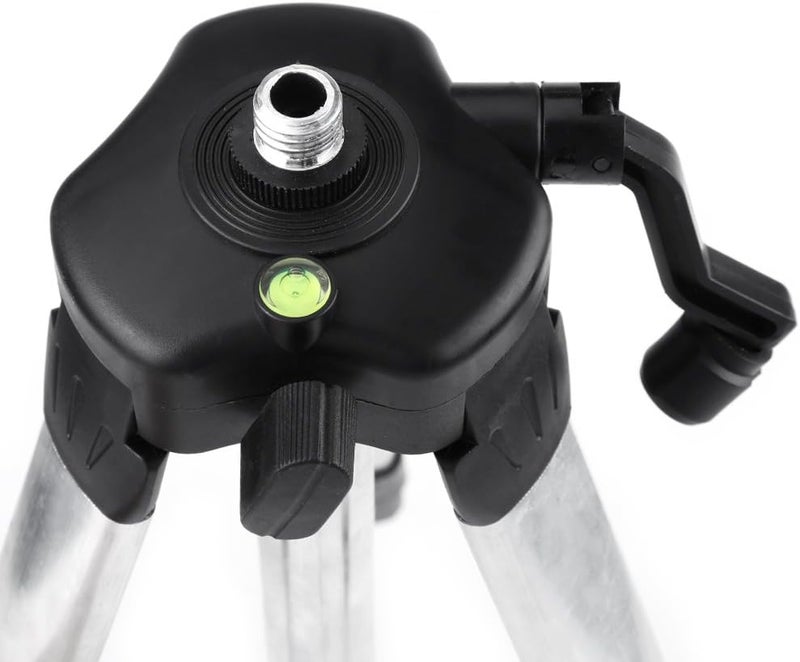 1.2M Tripod Level Stand for Automatic Self Leveling Level, Aluminum Alloy Leveling Tool Tripod with 3 - Way Joint Head and Quick Release Plate, for Surveying and - Image 2