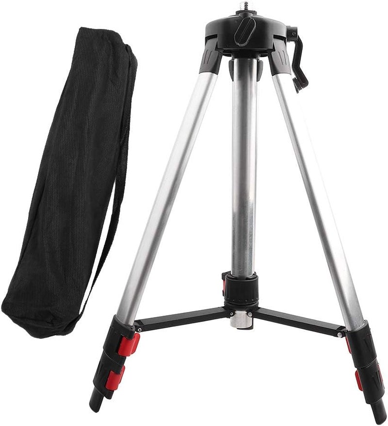 1.2M Tripod Level Stand for Automatic Self Leveling Level, Aluminum Alloy Leveling Tool Tripod with 3 - Way Joint Head and Quick Release Plate, for Surveying and - Image 1