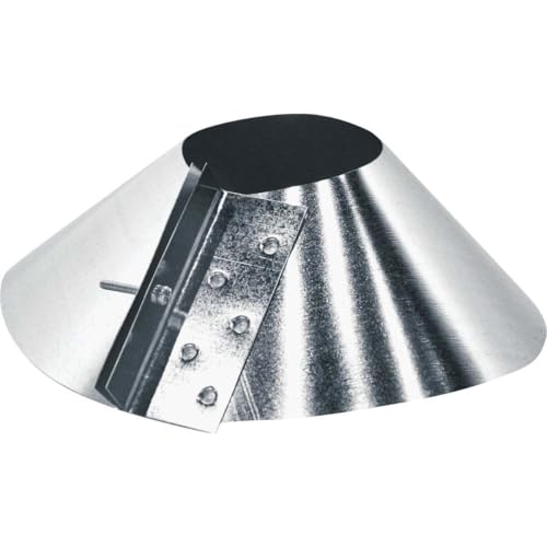 IMPERIAL United States HDW/U S HA Galvanized Storm Collar, 8" - Image 3