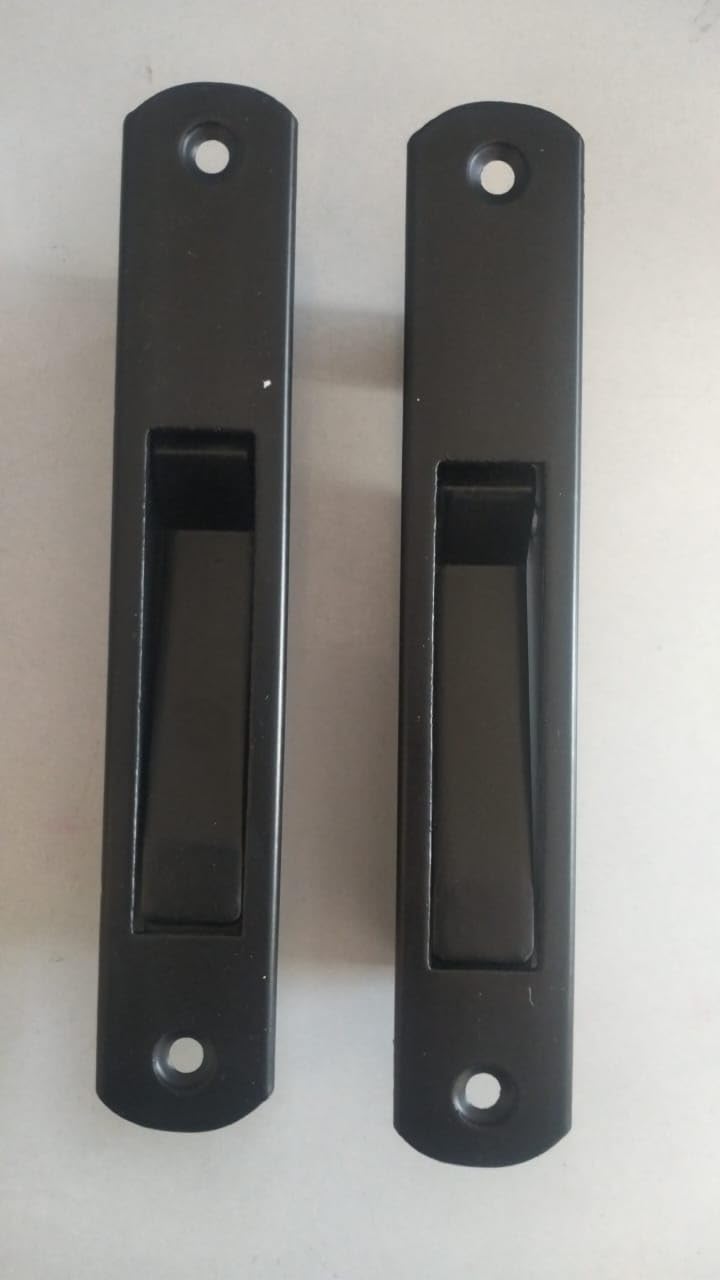 Touch Lock with Keep Black 6 Inch Left Right uPVC Hardware  - Image 5