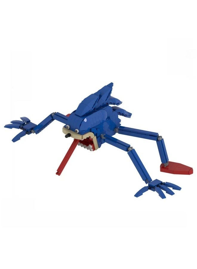 General Mutant Sonic creative assembly toy model children's building block toys, children's educational game accessories, assembly game gifts for family and friends  - Image 1