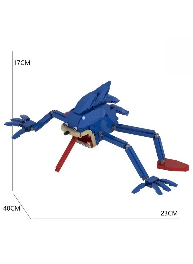 General Mutant Sonic creative assembly toy model children's building block toys, children's educational game accessories, assembly game gifts for family and friends  - Image 2