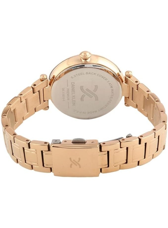 دانيل كلاين ساعة يد من ستانلس ستيل بعقارب DK.1.13213-6 - Image 5