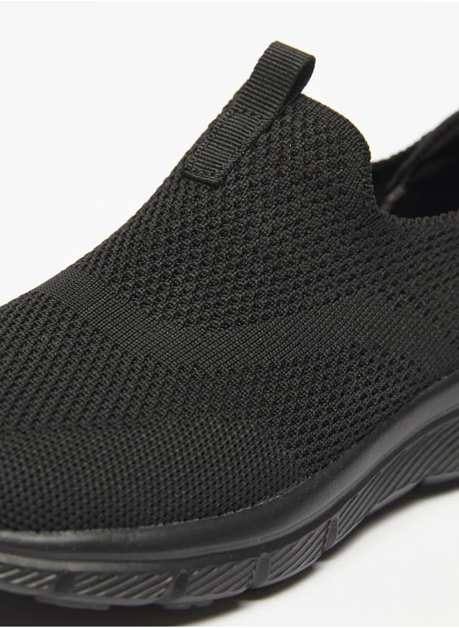 Dash Girls Textured Slip On Sports Shoes