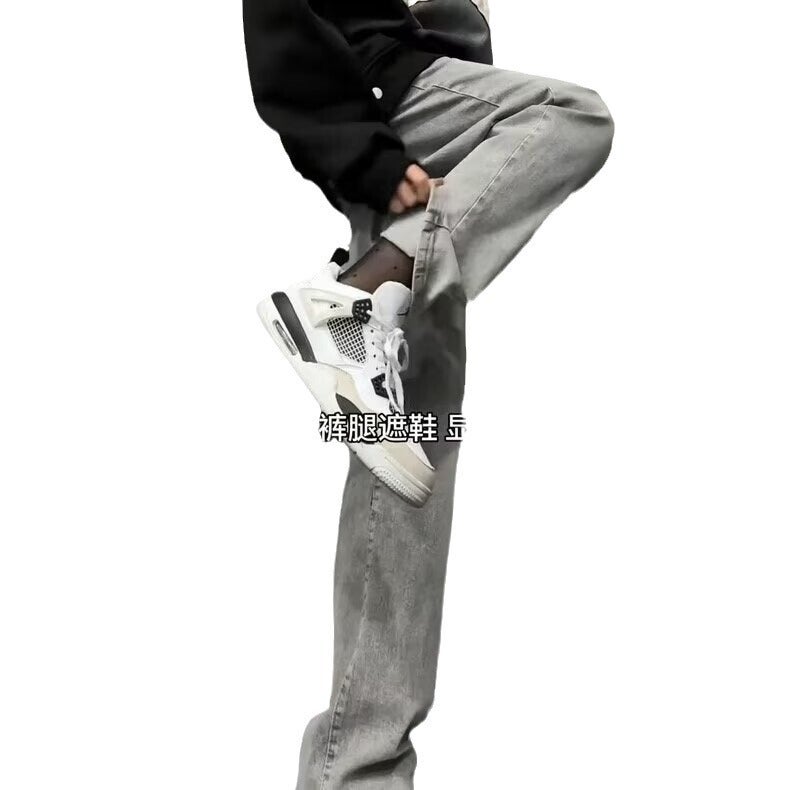 Unisex Classic Denim Jeans Loose Fit Daily Outdoor Wear - Image 5