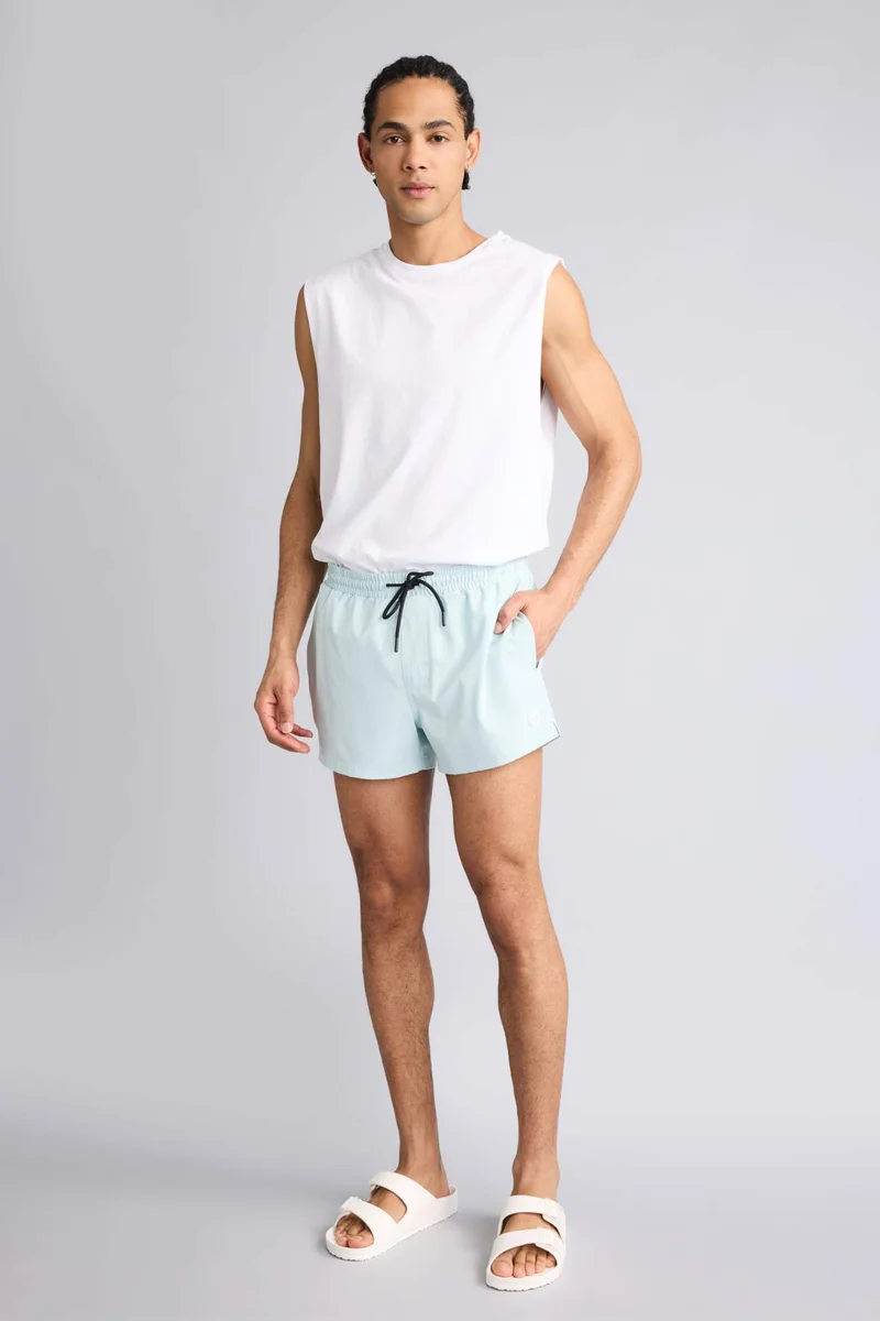 Flexible Fabric Swim Shorts