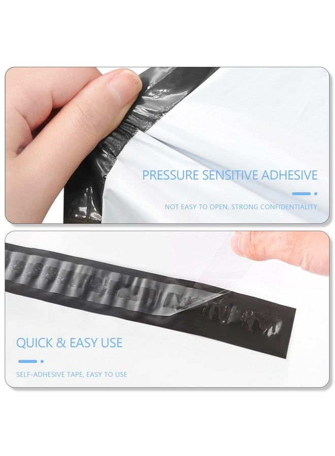 KORCCI White Poly Mailers 10X13In 100Pcs Shipping Bag Envelope For Clothing Self Strong Adhesive Mailing Envelopes For Business Suppliers Flexible Secure Package Waterproof Tear Resistant Postal Bags - Image 3