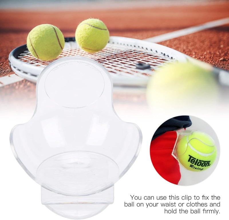 Tennis Ball Clamp/Holder Holder, Waist Clamp/for Tennis Ball, Convenient Fixing, Lightweight ABS Material - Image 3