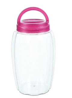 Lamsa Plast A large multi-colored plastic jar from Lamsa Plast, made of pure, health-safe plastic, suitable for pickling and preserving legumes and spices.  - Image 2
