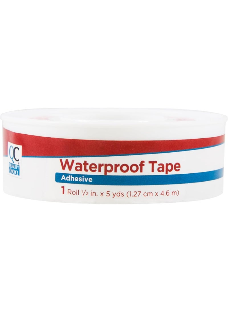 Quality Choice Quality Choice, First Aid Waterproof Adhesive Tape, 1/2" X 5 yds per Real (1) 