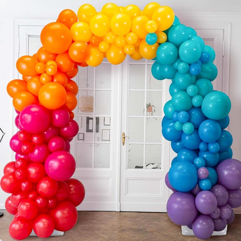 JOYYPOP Balloon Arch Kit, 10ft Wide & 9ft Tall Adjustable Balloon Arch Stand with Base Frame Garden Arbors for Graduation Wedding Birthday Baby Shower Party Supplies Photo Backdrop Decoration - Image 5