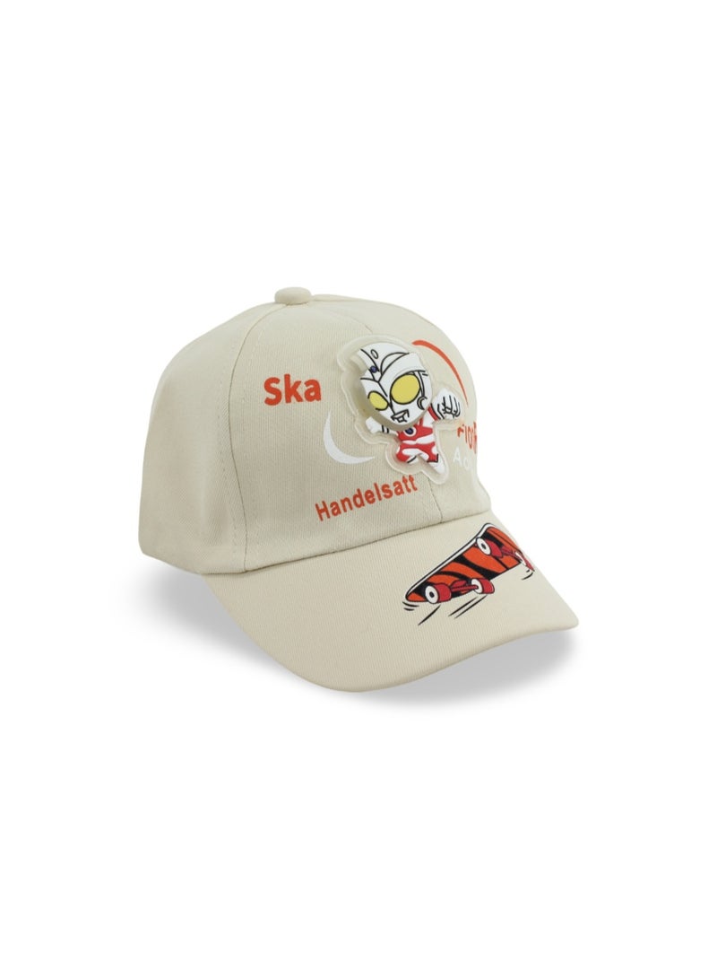 Fancy Unisex Cotton Cap – Ska Handelsatt Design - Image 1