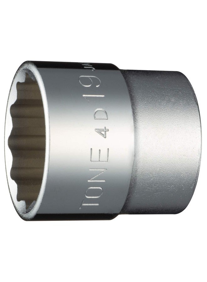 TONE Socket 12-Point 4D-19 1/2" Inch Drive 19mm - Image 1