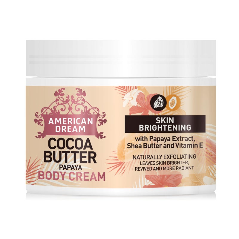 American Dream Papaya Butter Body Cream with Papaya Extract Shea Butter Vitamin E 500ml 17637 Ounce 1 - Image 2