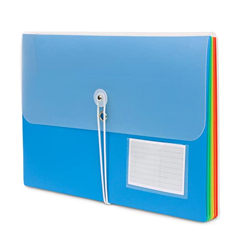 Doc It Cascading Wall Organizer for Teachers, 7 Pockets Hold Letter Size Paper, Single - Image 3