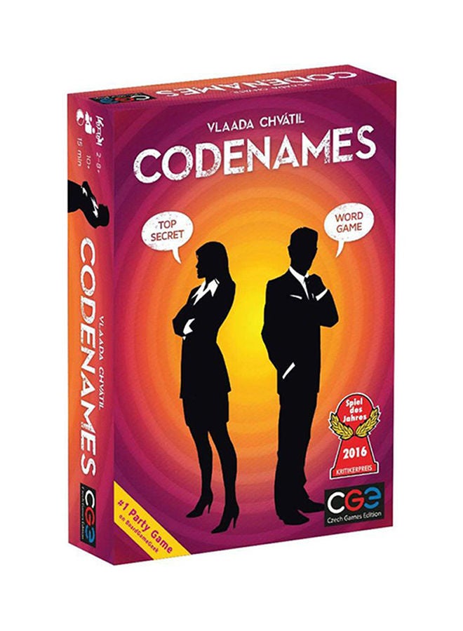 NIBEMINENT Codenames Card Game 20x17x4cm - Image 1