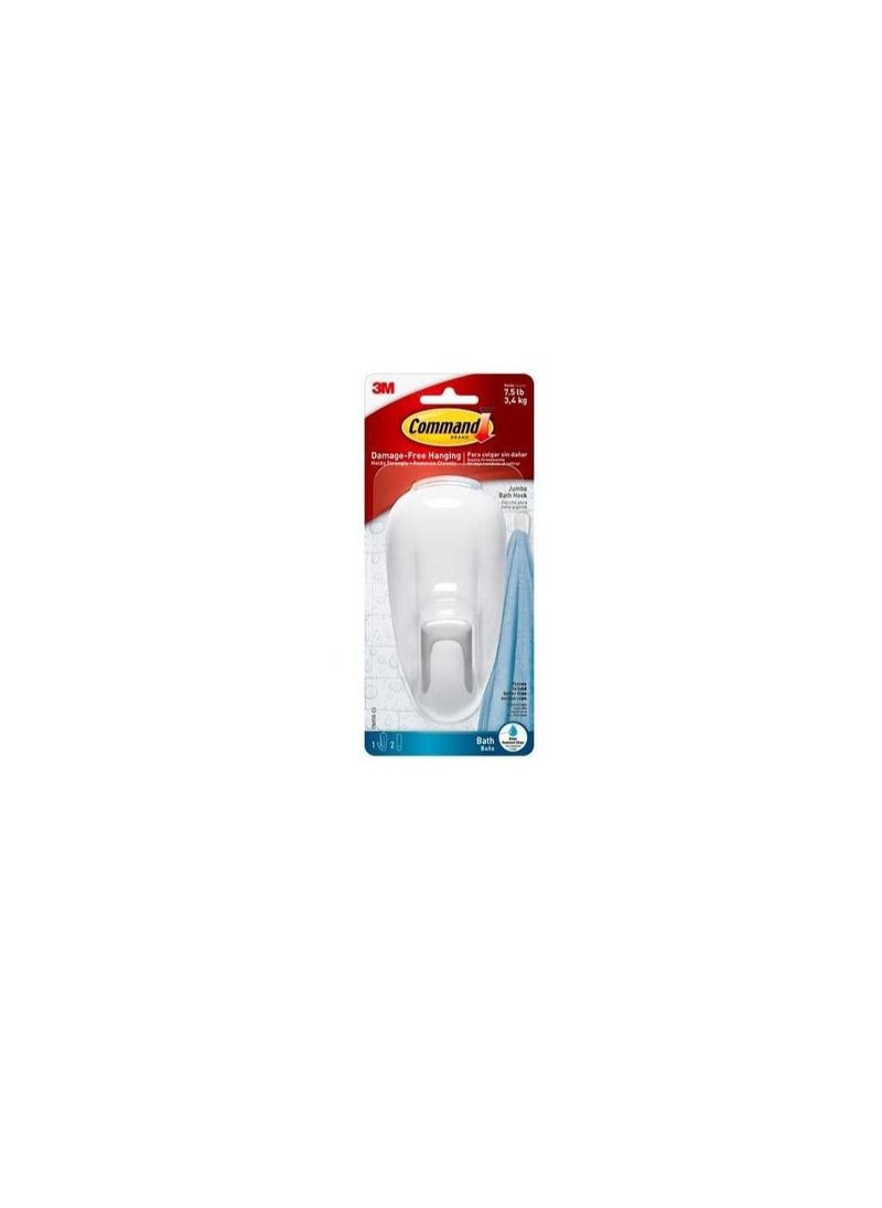 3M - Command™ Bath Jumbo Hook - Image 1