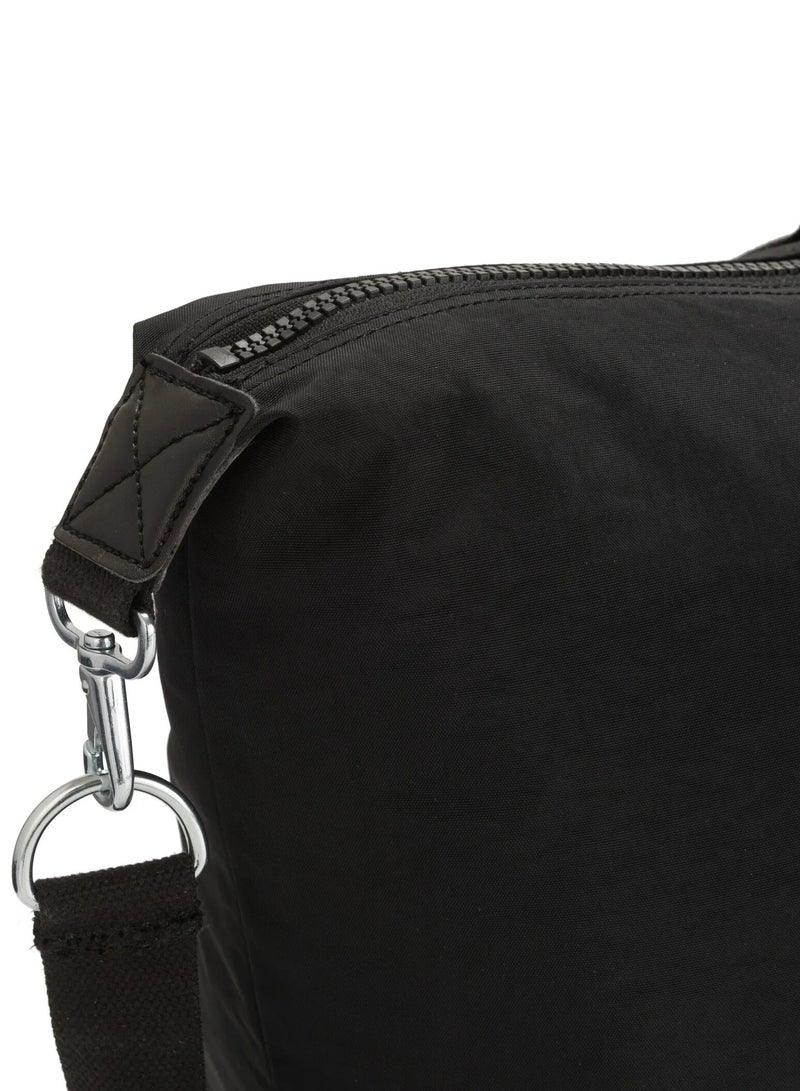 kipling Bori Large Weekender with Trolley Sleeve and Removable Shoulderstrap - Black Noir - Image 5