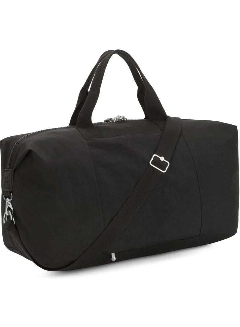 kipling Bori Large Weekender with Trolley Sleeve and Removable Shoulderstrap - Black Noir - Image 2