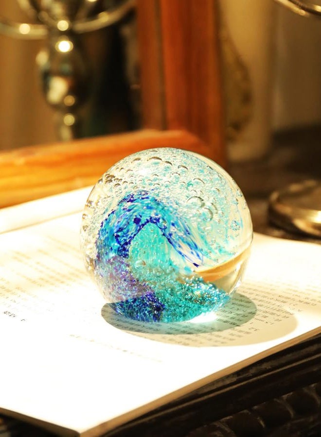 Bdor Glass Ornament Sea Wave - Image 2