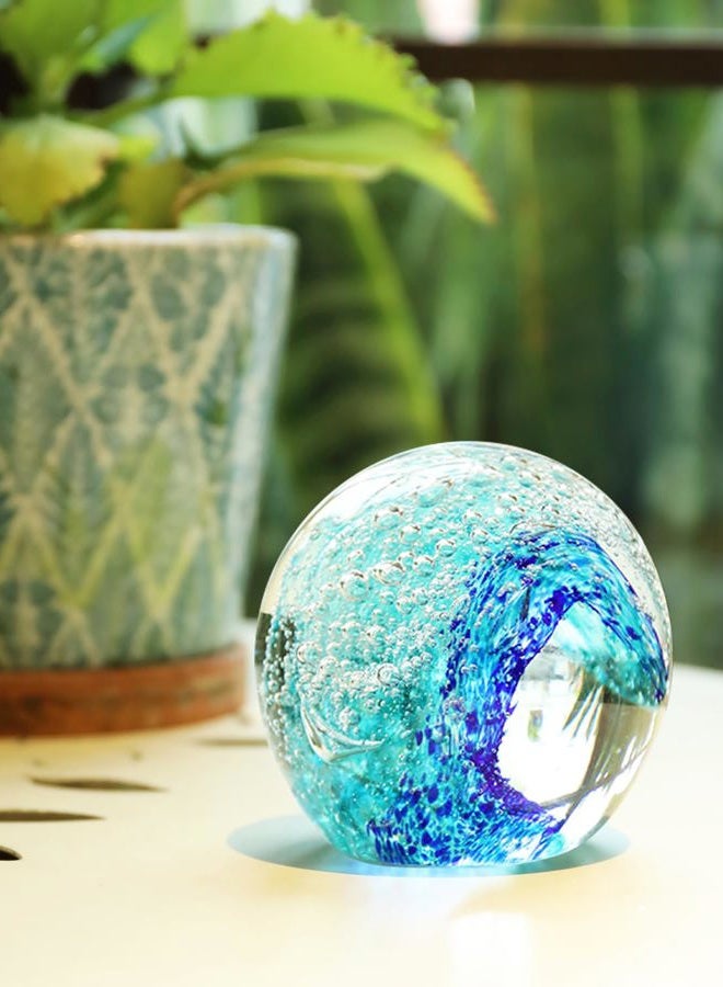 Bdor Glass Ornament Sea Wave - Image 1