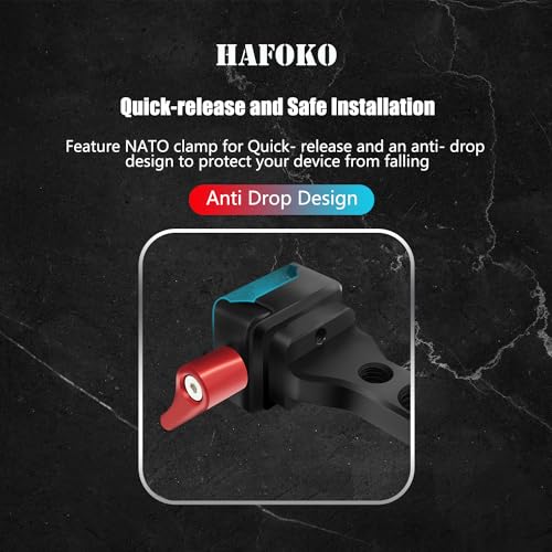 HAFOKO RS4 Phone Holder & Tablet Mount, Aluminum Alloy Monitor Mount, Compatible with DJI RS4/RS4 PRO/RS3/RS3 PRO/RS3 Mini/RS2/RSC2 Gimbal Stabilizer - Image 5