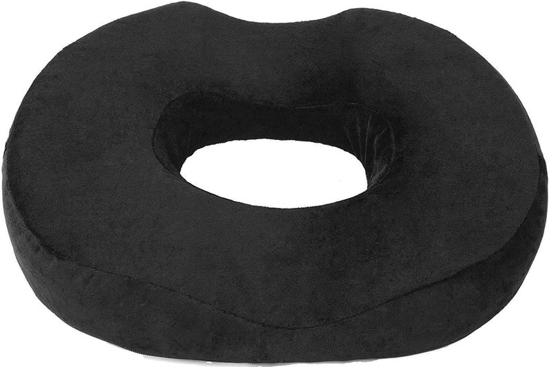 Lexia Pillow Palace Donut Pillow Seat Cushion Orthopedic Design| Tailbone & Coccyx Memory Foam Pillow | Pain Relief for Hemorrhoid, Pregnancy Post Natal, Surgery, Sciatica and Relieves Tailbone Pressure by - Image 1