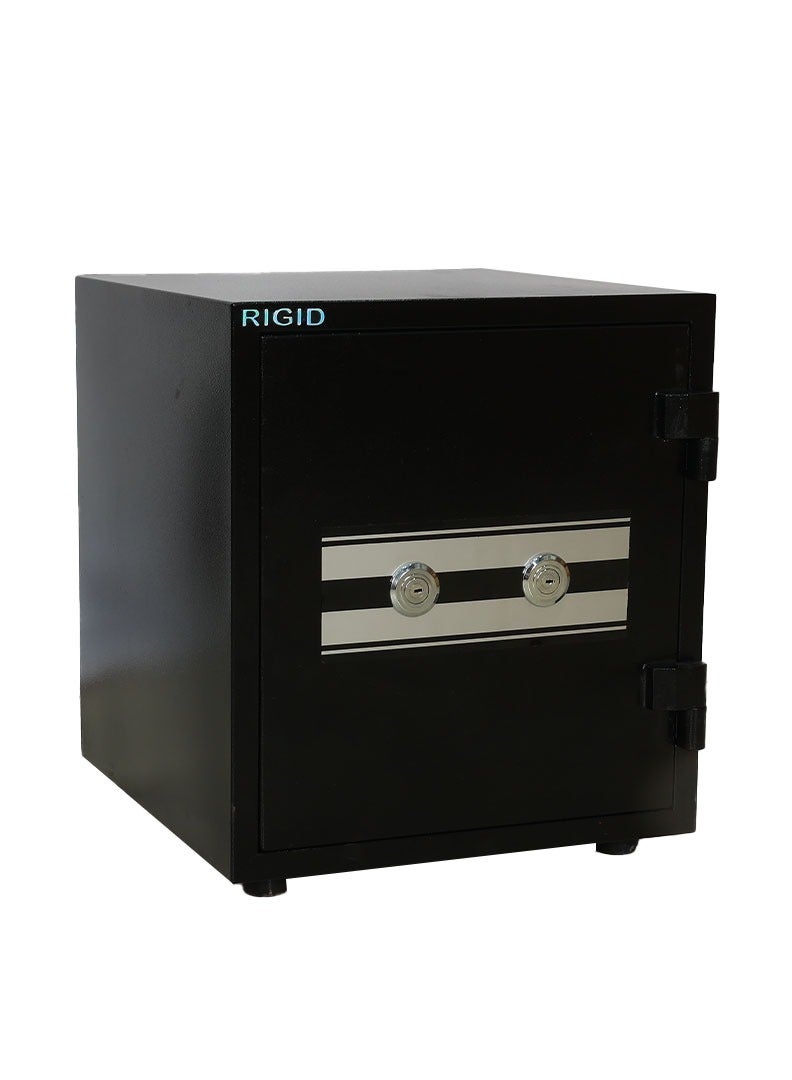 RIGID Fire Resistant Steel Safe with Dual Key Lock, 70Kg  - Image 5