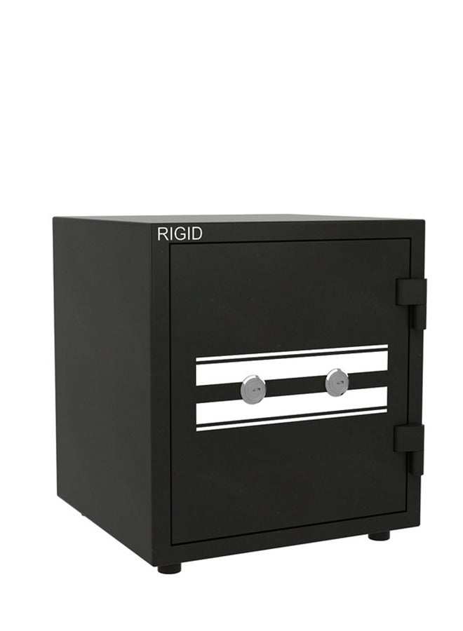 RIGID Fire Resistant Steel Safe with Dual Key Lock, 70Kg  - Image 1