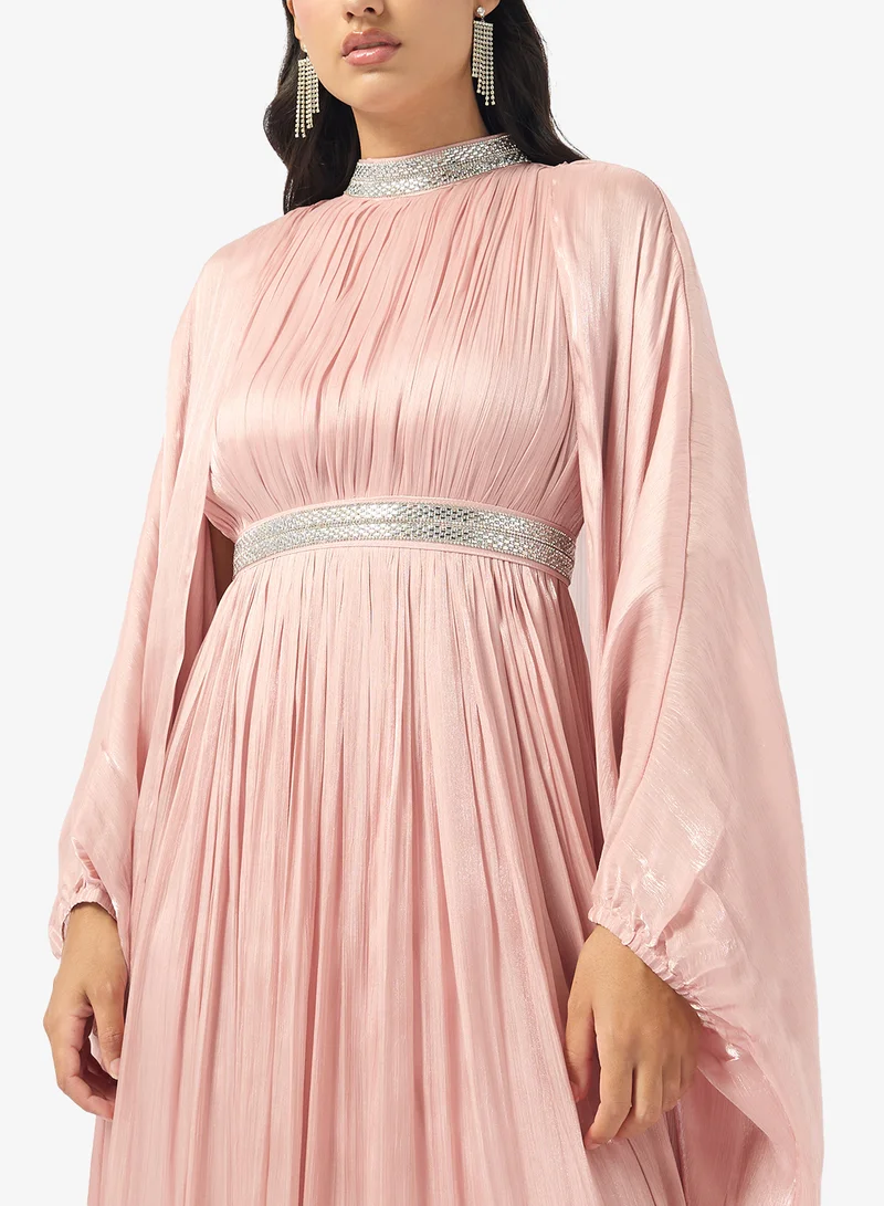 Golden Apple  Metallic Flowy Dress for Women | Best Price UAE