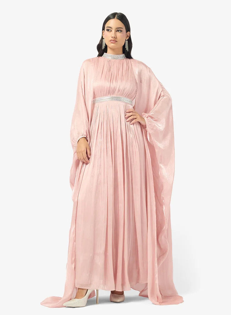 Metallic Flowy Dress