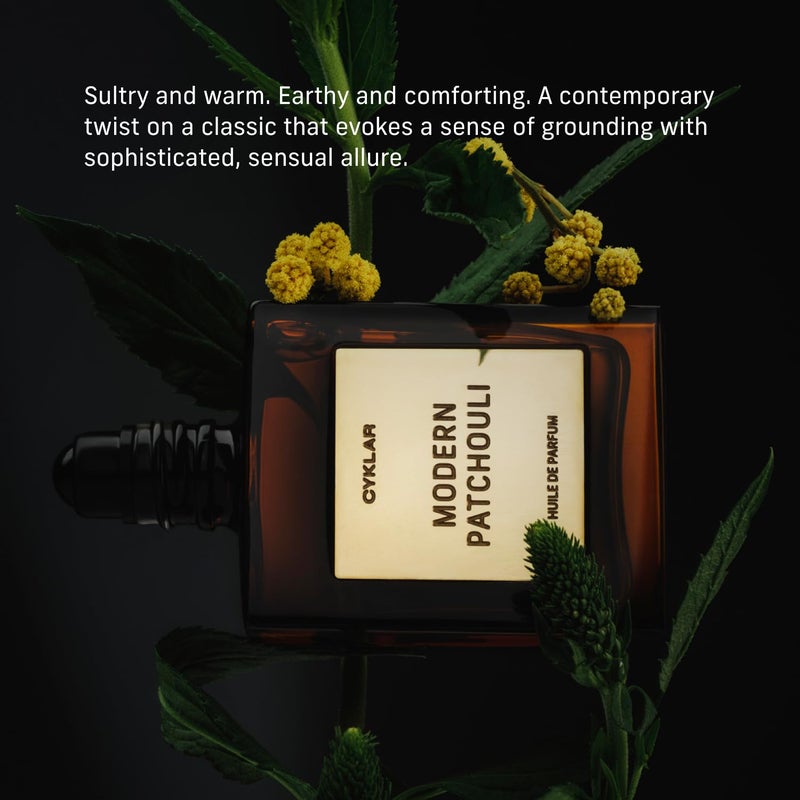 CYKLAR Perfume Oil for Skin â€“ Modern Patchouli Scent â€“ Sultry, Warm & Earthy Perfume Fragrance with Bergamot, Verbena & Cashmere Notes â€“ Travel-Friendly 30ml - Image 3