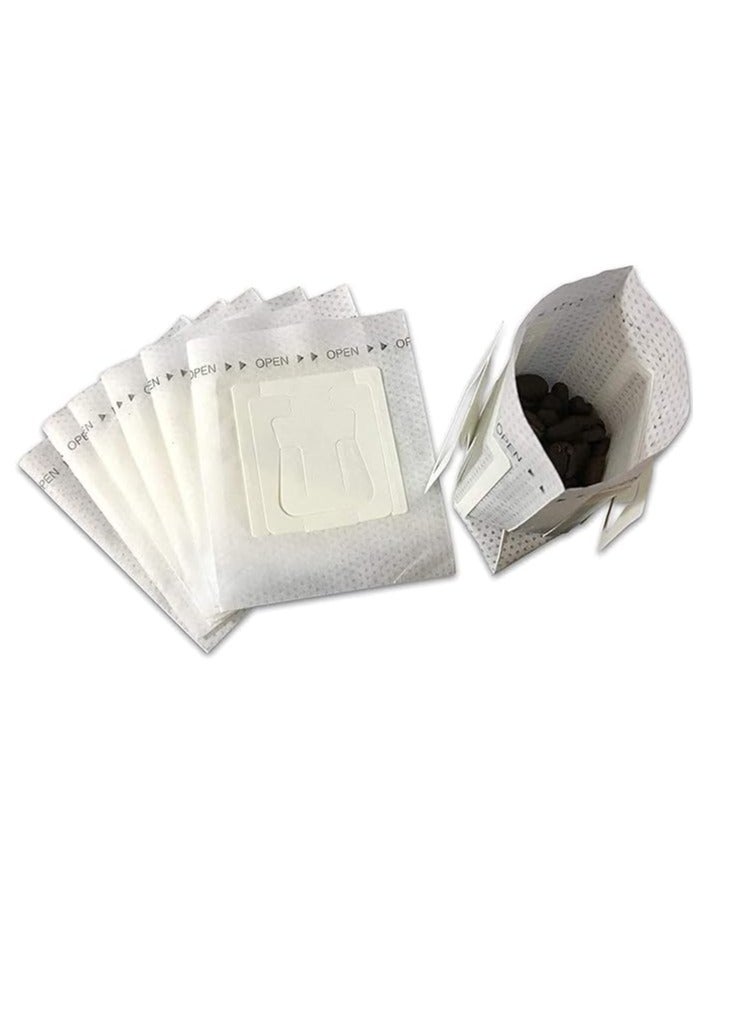 Cool Baby COOLBABY 50pcs Portable Coffee Filter Paper Bags Hanging Ear Drip Filter Single Serving Disposable Great for Travel Camping Home Office - Image 1