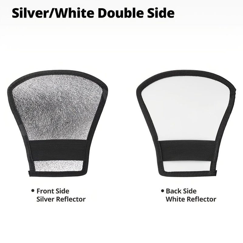 Flash Photography Dual Sided Reflector Silvery White Reflective Board Tpu Material - Image 4