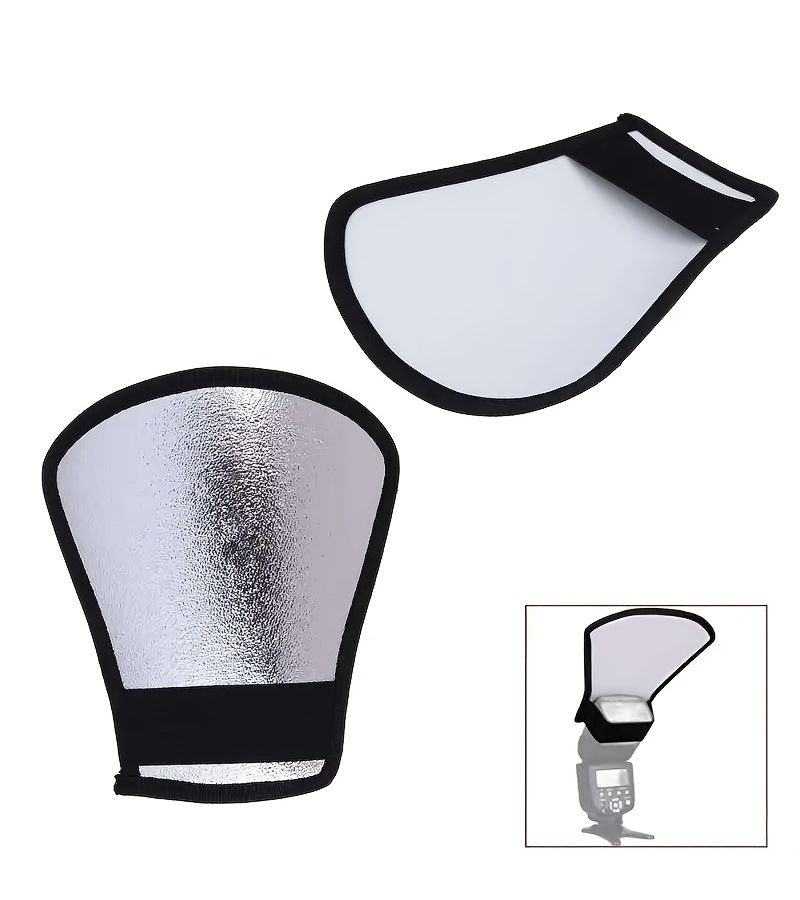 Flash Photography Dual Sided Reflector Silvery White Reflective Board Tpu Material - Image 3