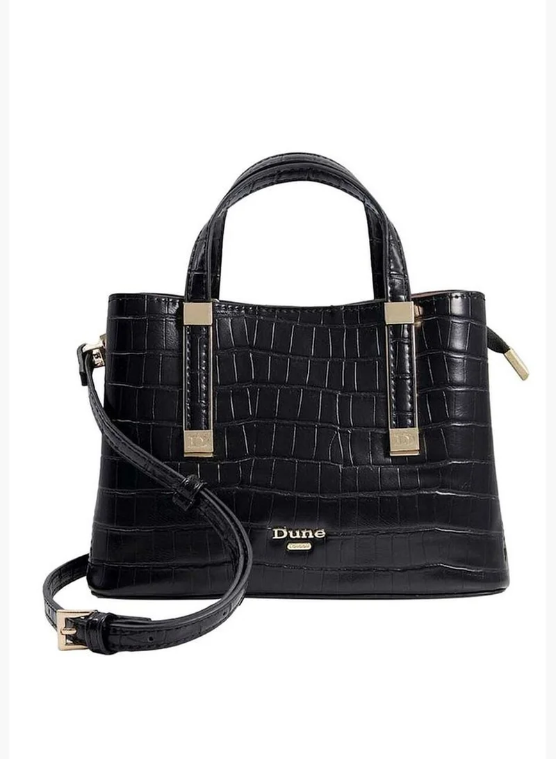 ديون لندن Dinkiedorrie Womens Reptile Print Handbag