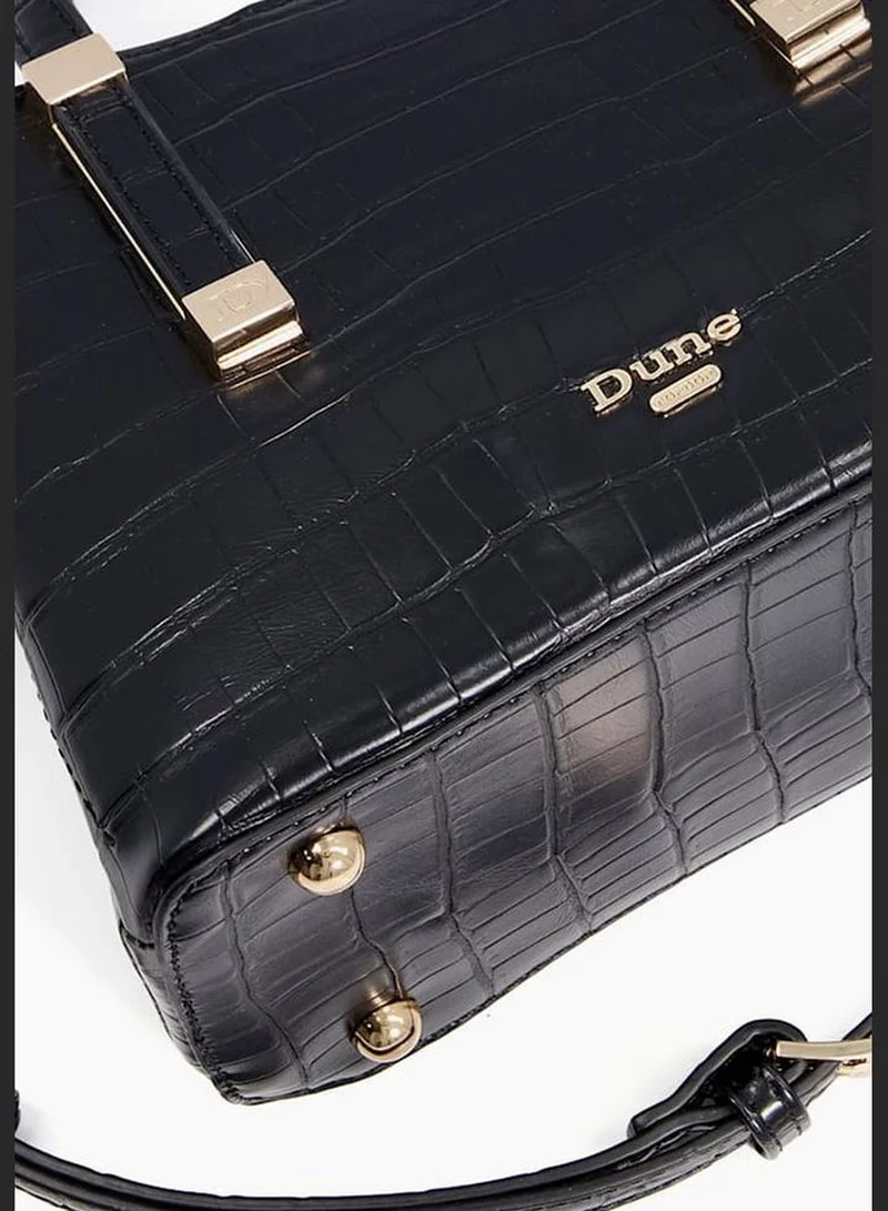 ديون لندن Dinkiedorrie Womens Reptile Print Handbag